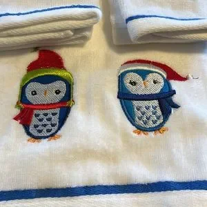 colormate Bath 3 Piece Set Of Sears Color Mate Holiday Bath Towels Nwt Poshmark